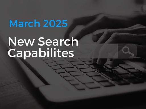 Making your Job Easier! New Search Capabilities + Final Month of Q1 Pricing
