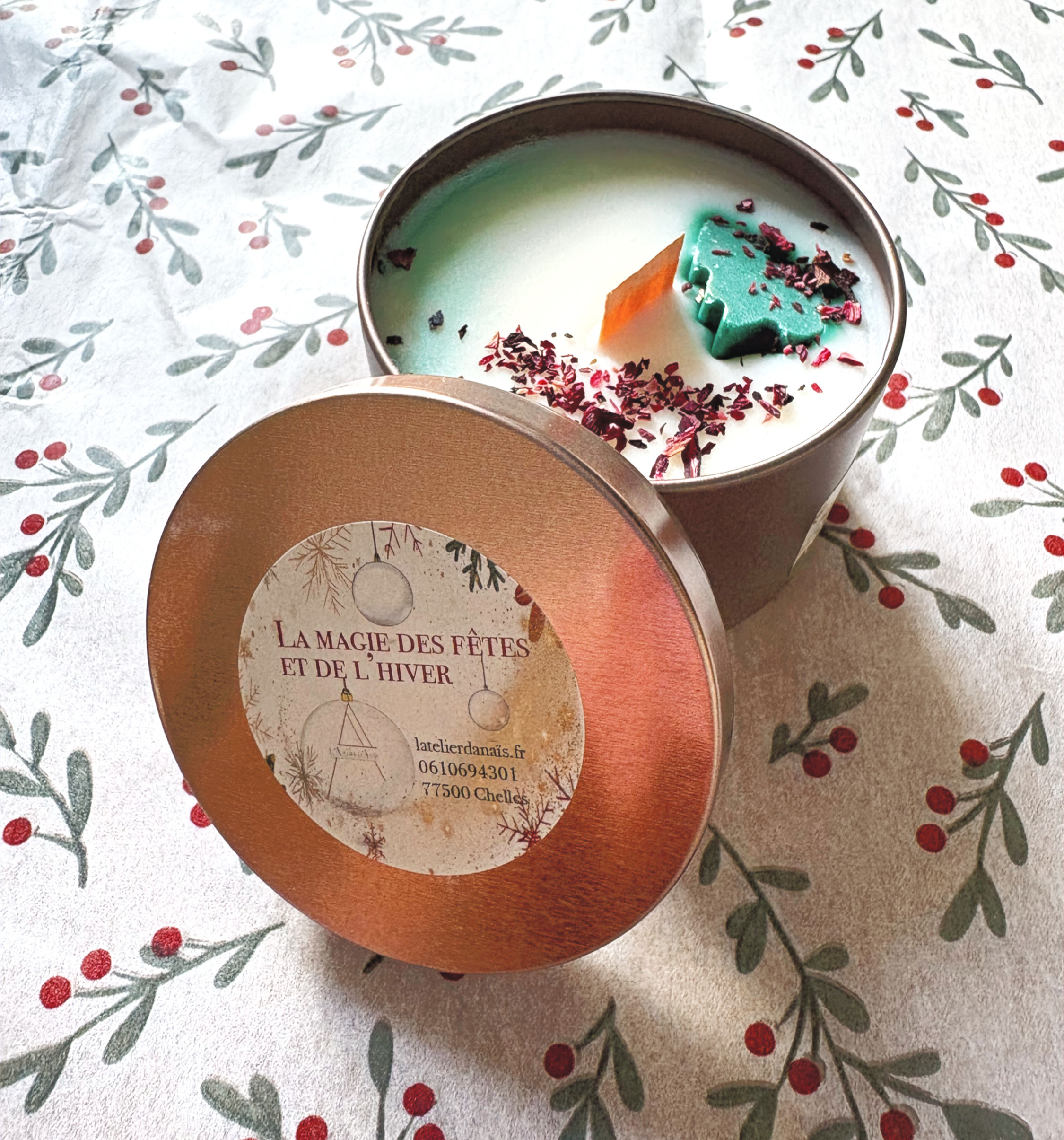 Bougie "Sapin de Noël"