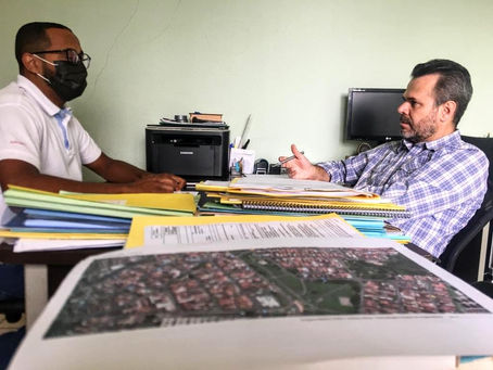 KIFÚ SE REÚNE COM SECRETÁRIO PARA DEFINIR INÍCIO DE MELHORIAS ENTRE VISTA ALEGRE E PARQUE DO LAGO