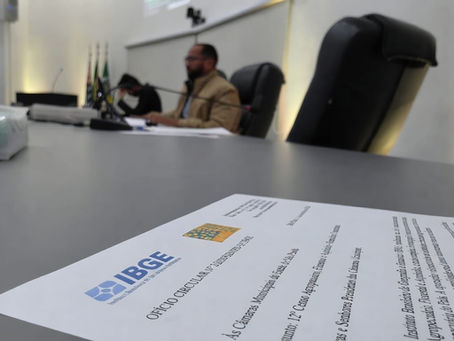 Kifú questiona Prefeitura sobre preparação para Censo Agropecuário de 2027