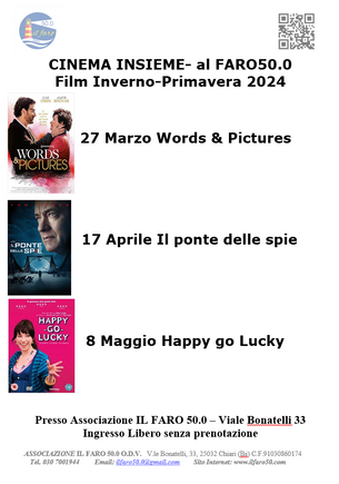 Ultima proiezione Cinema Insieme prima della pausa estiva