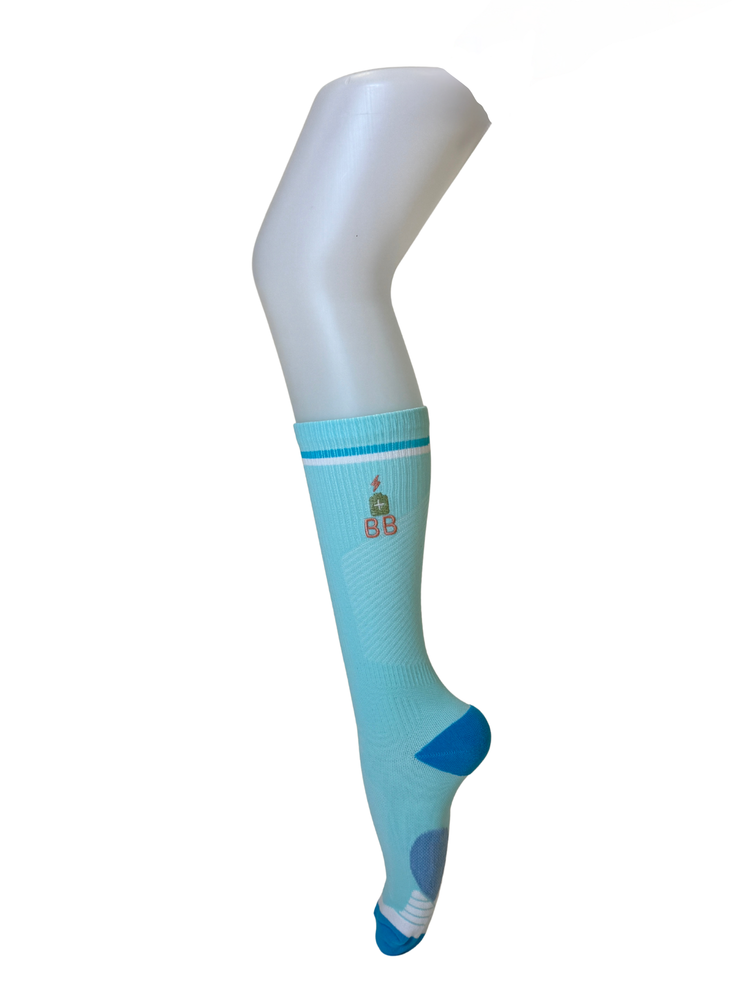 Løpesokker Pastellblå