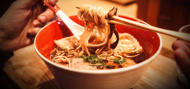 Arranged Food and Objects