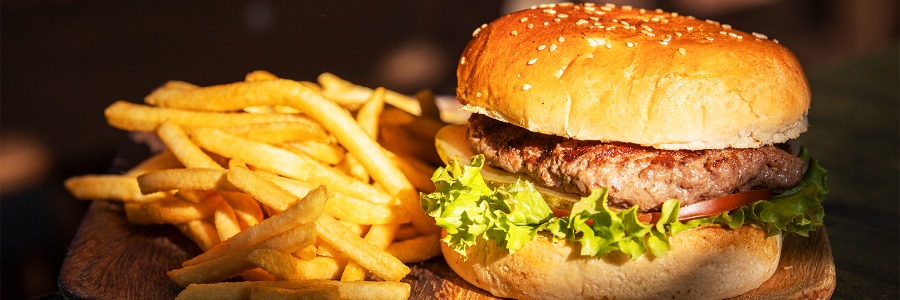 Arranged Food and Objects