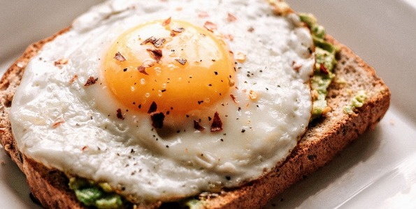 Arranged Food and Objects