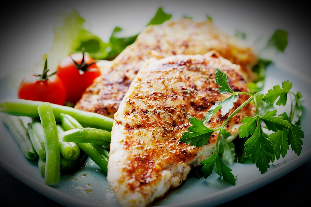 Arranged Food and Objects