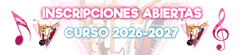 Inscripciones abiertas