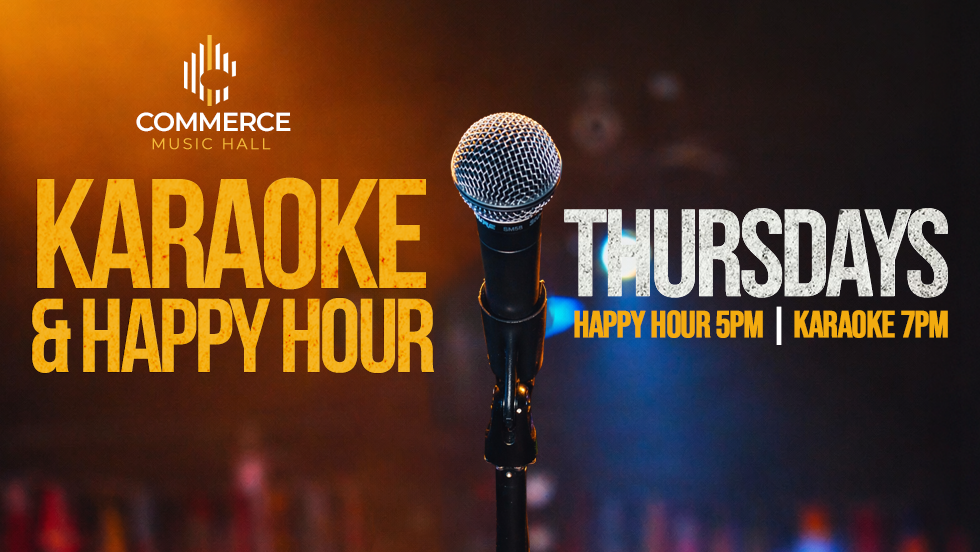 Karaoke & Happy Hour Thursdays