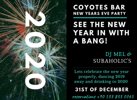 NYE at Coyotes/Kyrenia