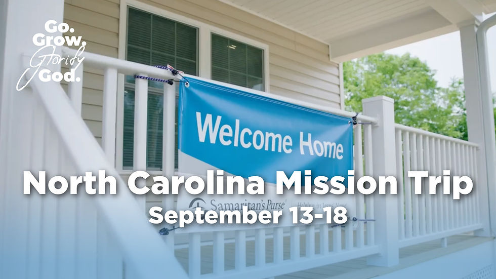 Western North Carolina Mission Trip