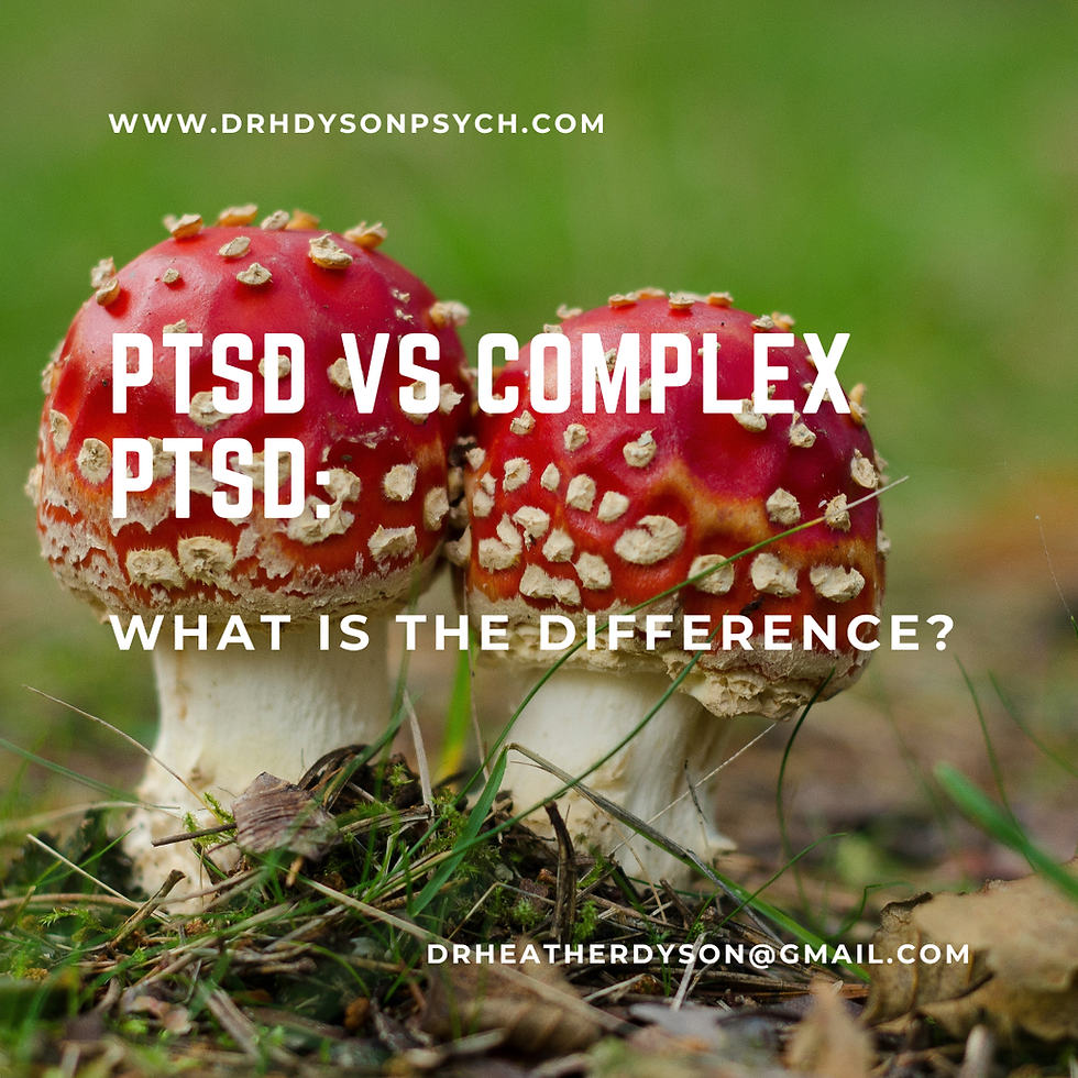 PTSD vs Complex PTSD: What is the difference?