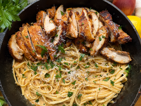 Lemon Dijon Linguini