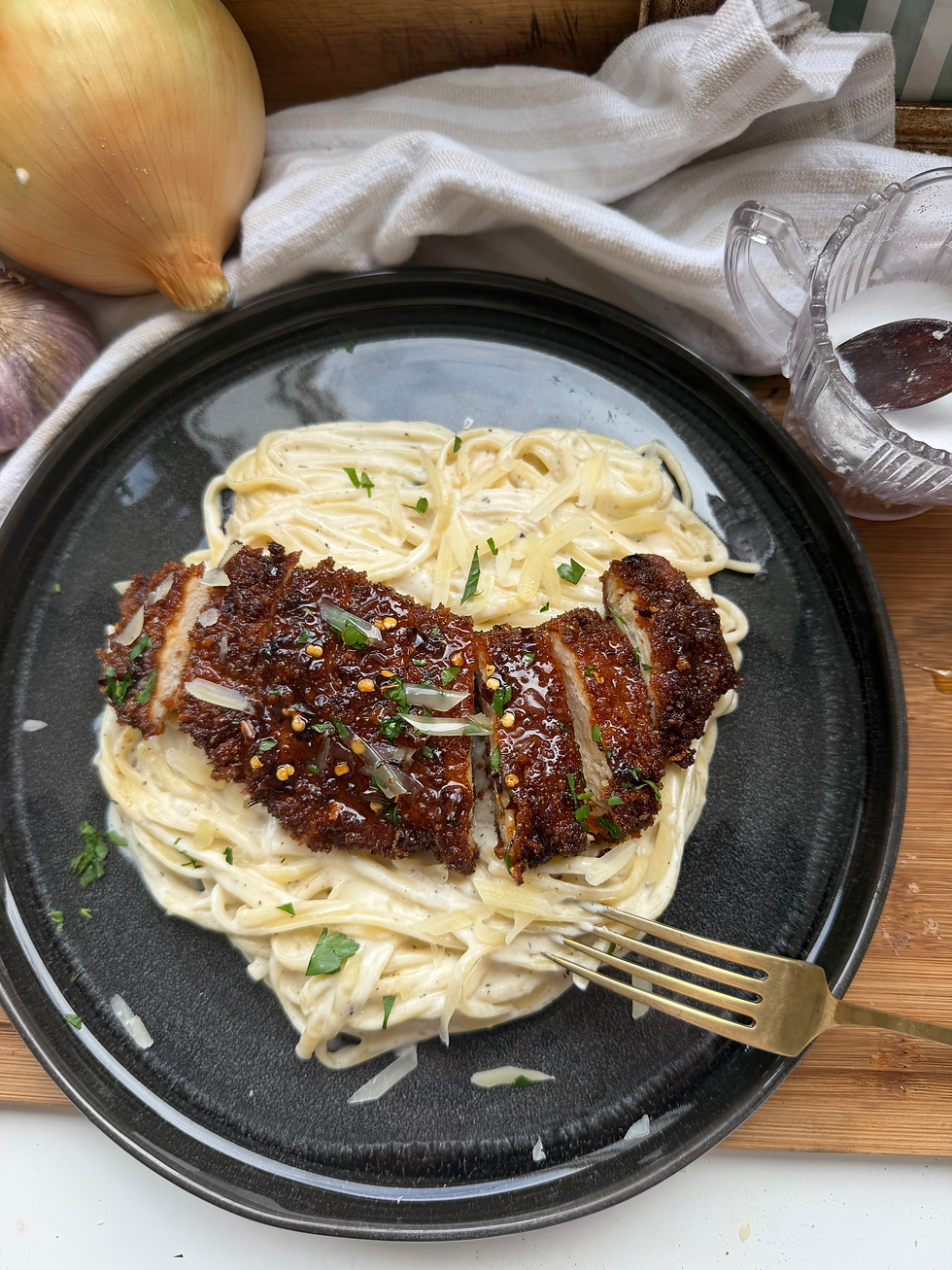 Hot Honey Chicken Alfredo