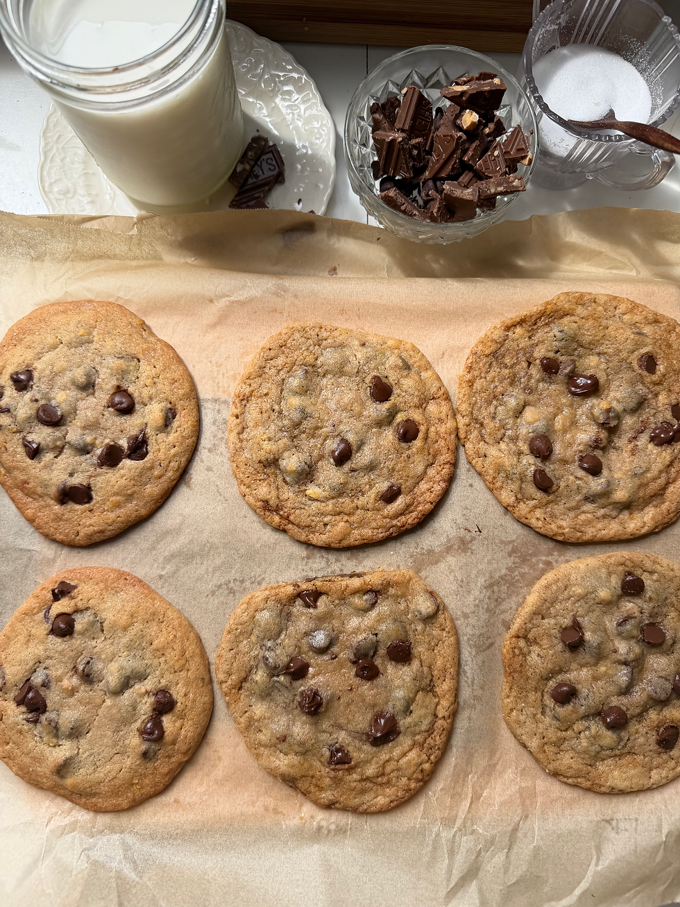 High-Protien Chocolate Chip Cookies