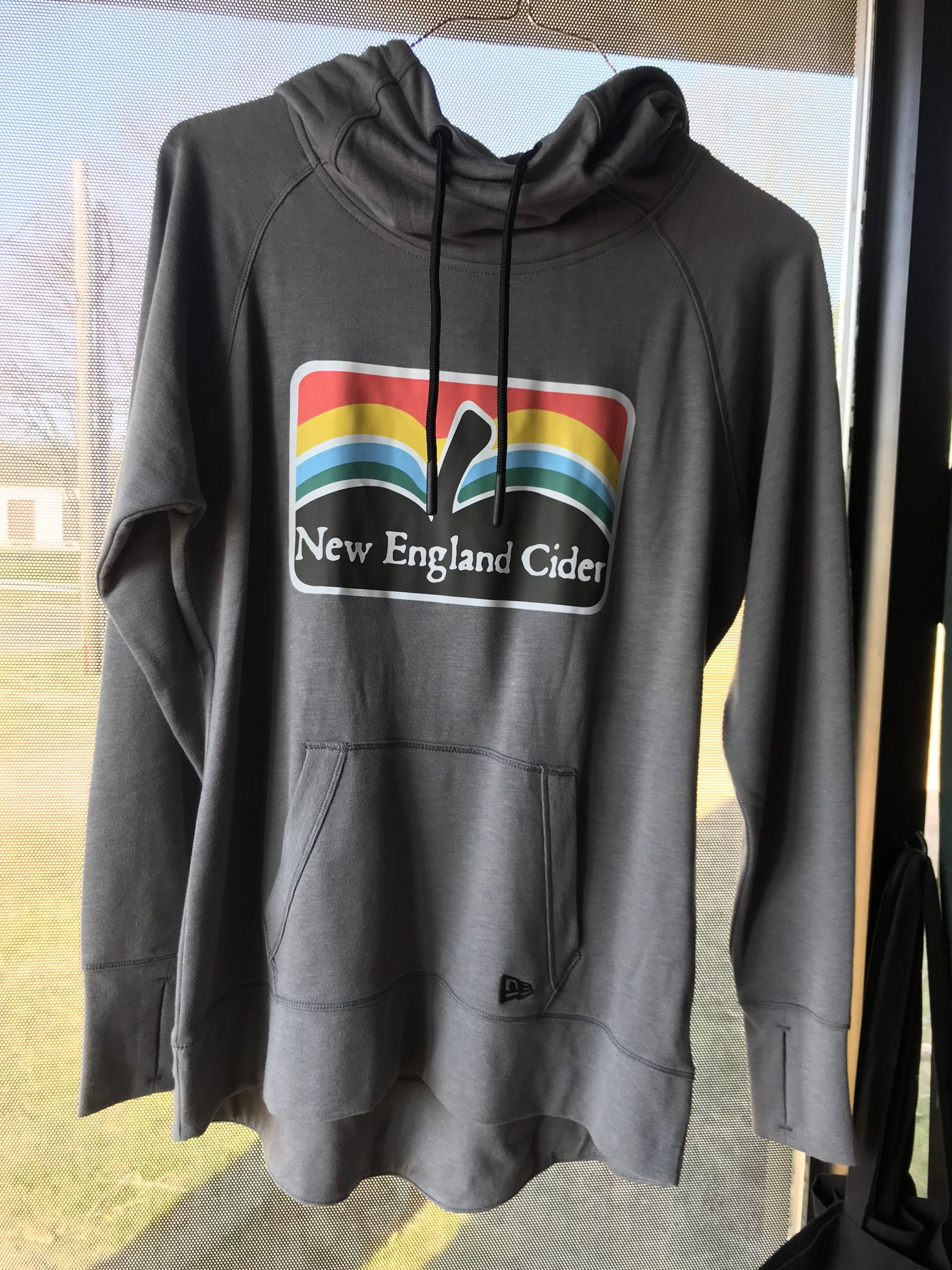 Cowl Neck Hoodie (Grey)