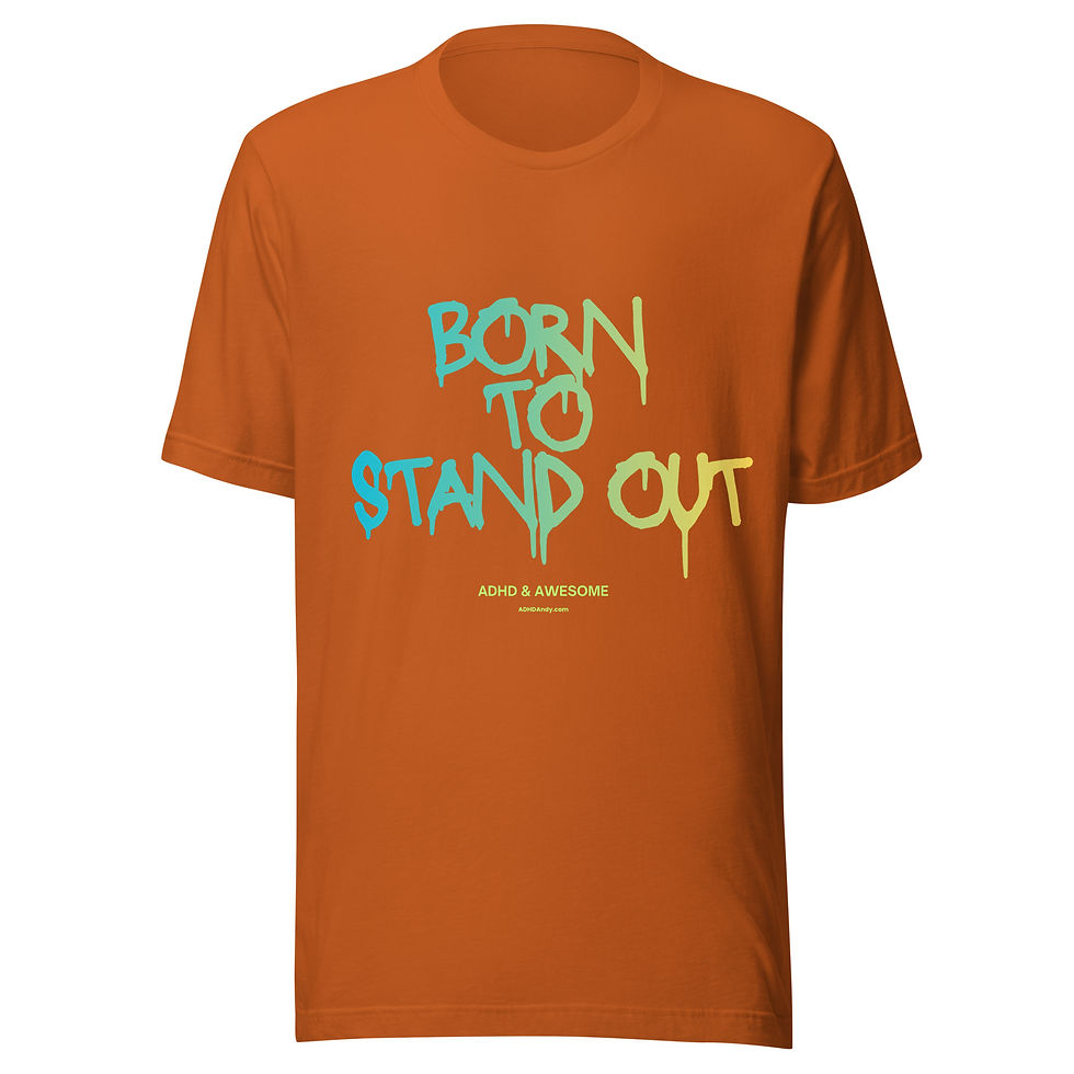Thumbnail: Born to stand out t-shirt