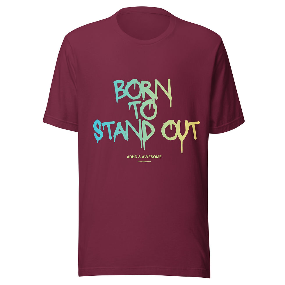 Thumbnail: Born to stand out t-shirt