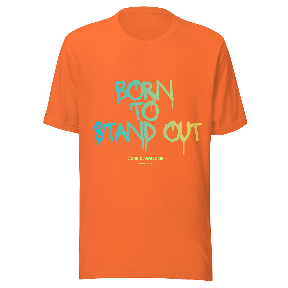 Thumbnail: Born to stand out t-shirt