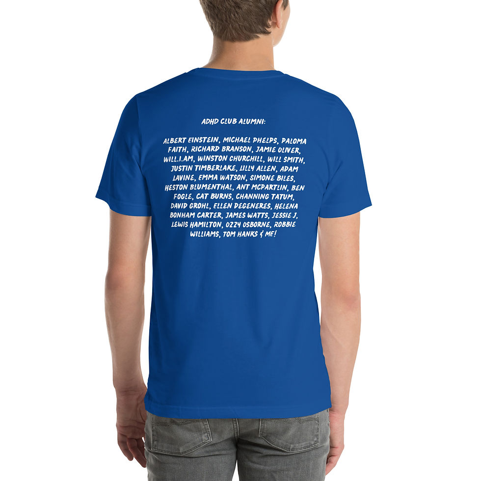 Thumbnail: ADHD Club t-shirt