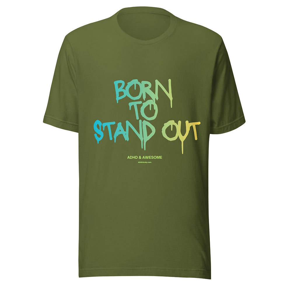 Thumbnail: Born to stand out t-shirt
