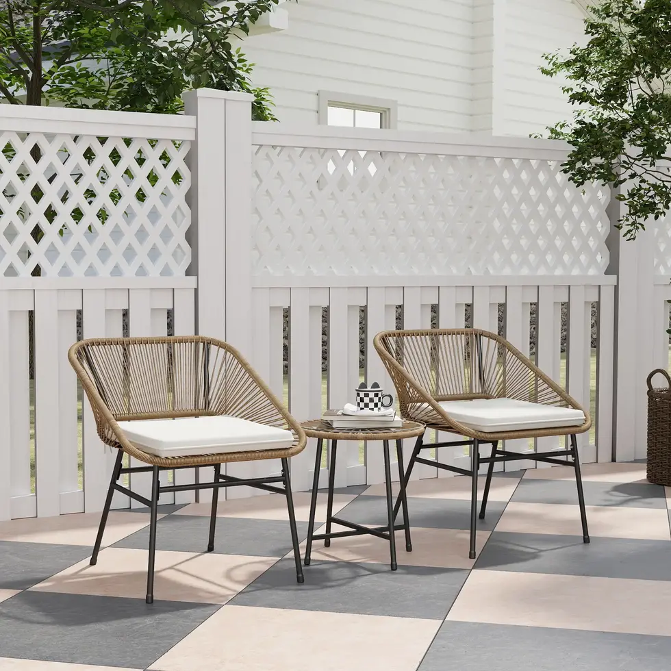 Oasis Rattan Bistro Set