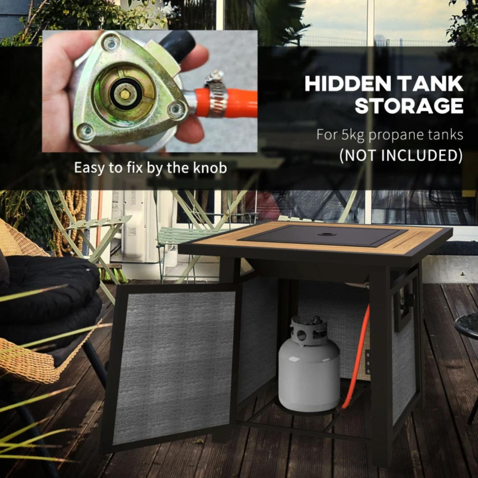 Kalos Fire Pit table w