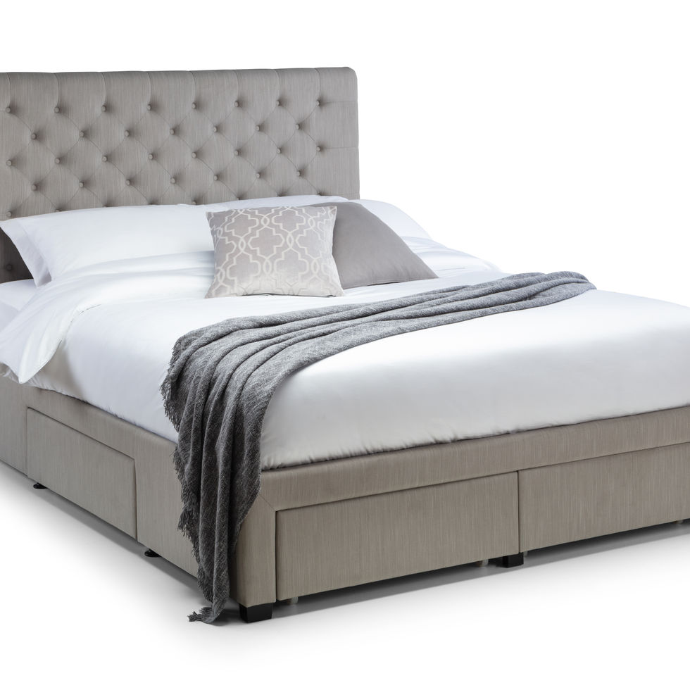 Wilton Deep Button 4 Drawer Bed