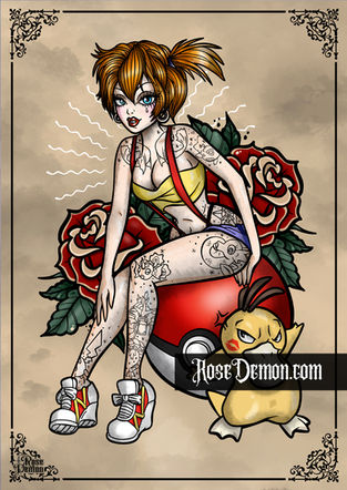 Misty Tattoo Art By Rose Demon