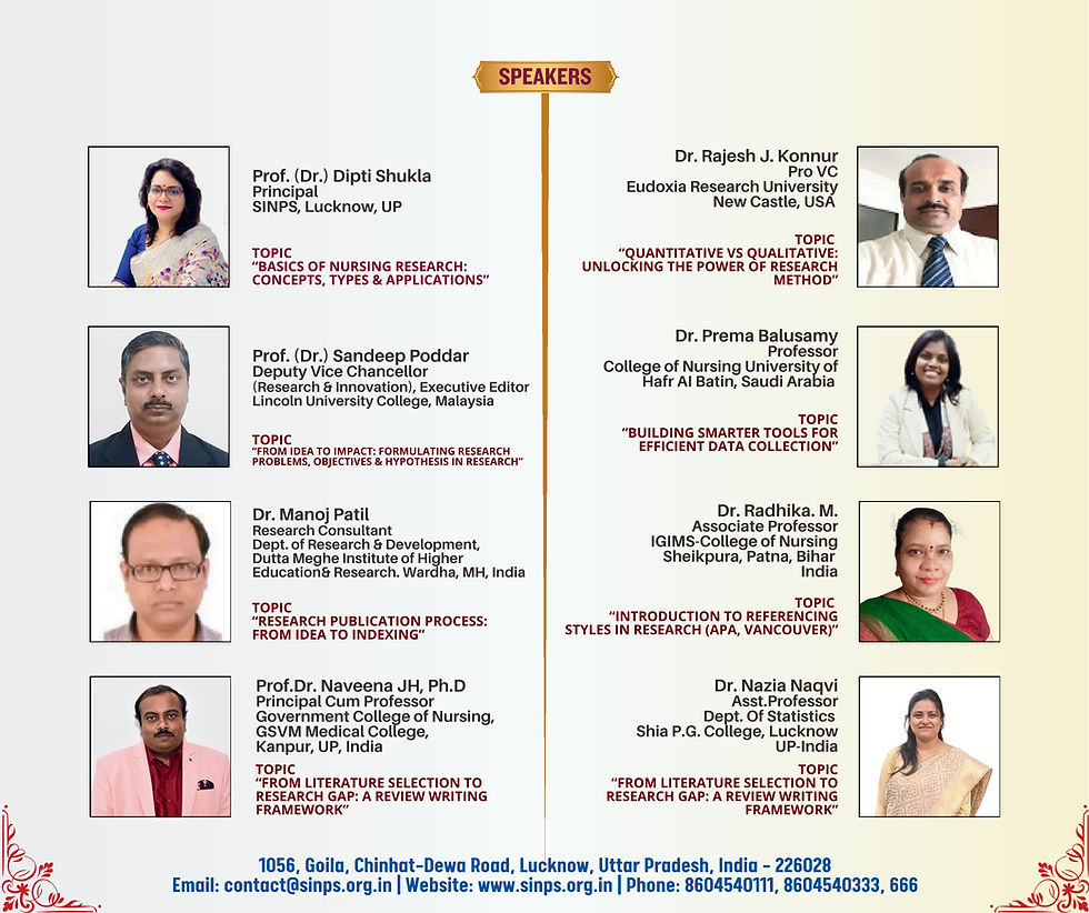 International Webinar Series scheduled from 19th–24th January 2026