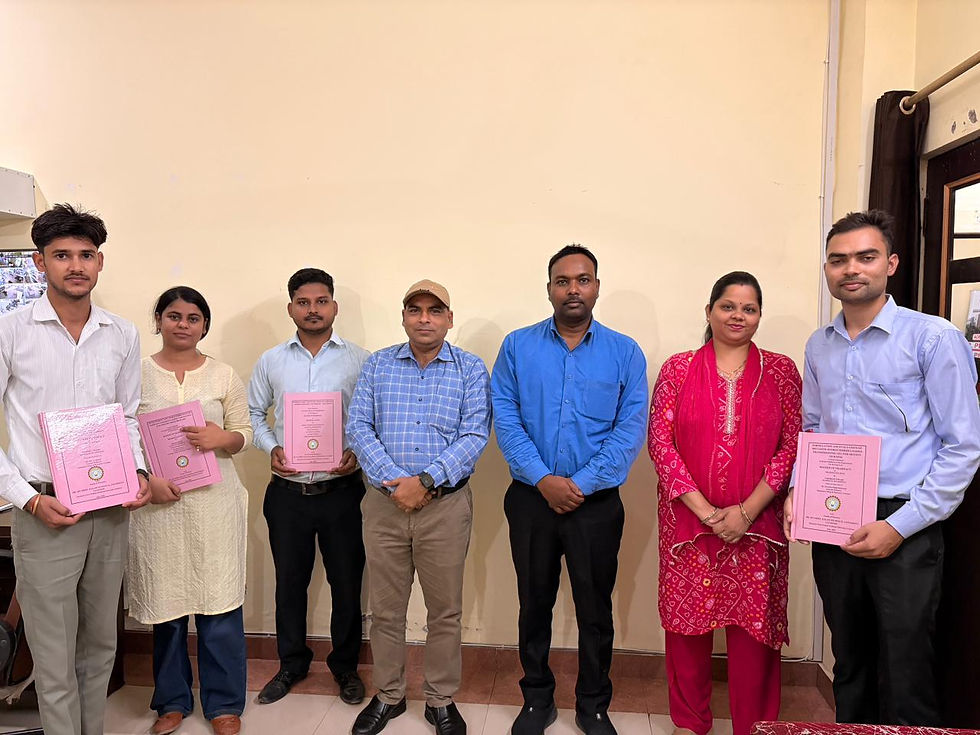 First Batch of M.Pharm - 2026