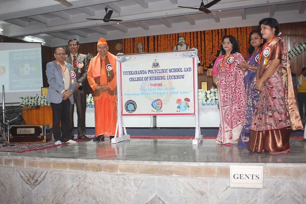 Dr. Dipti Shukla (Principal) as speaker at the Vivekananda College of Nursing, Lucknow