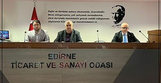 Our Chamber's February Assembly Meeting and AK Party Edirne Mayoral Candidate Belgin İba Visit