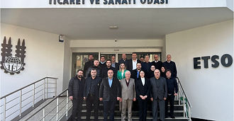 AK Parti Edirne Belediye Başkan Adayı Belgin İba ve İl Yönetimi'nden Odamıza Ziyaret