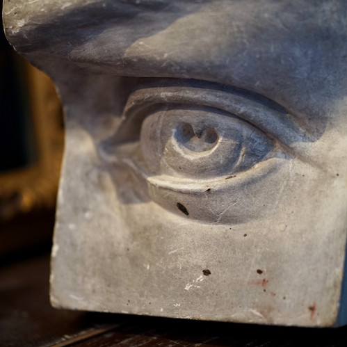 石膏像　ダヴィデの目　部分像　デッサン 石膏像 ダビデの目 | tetugakuya