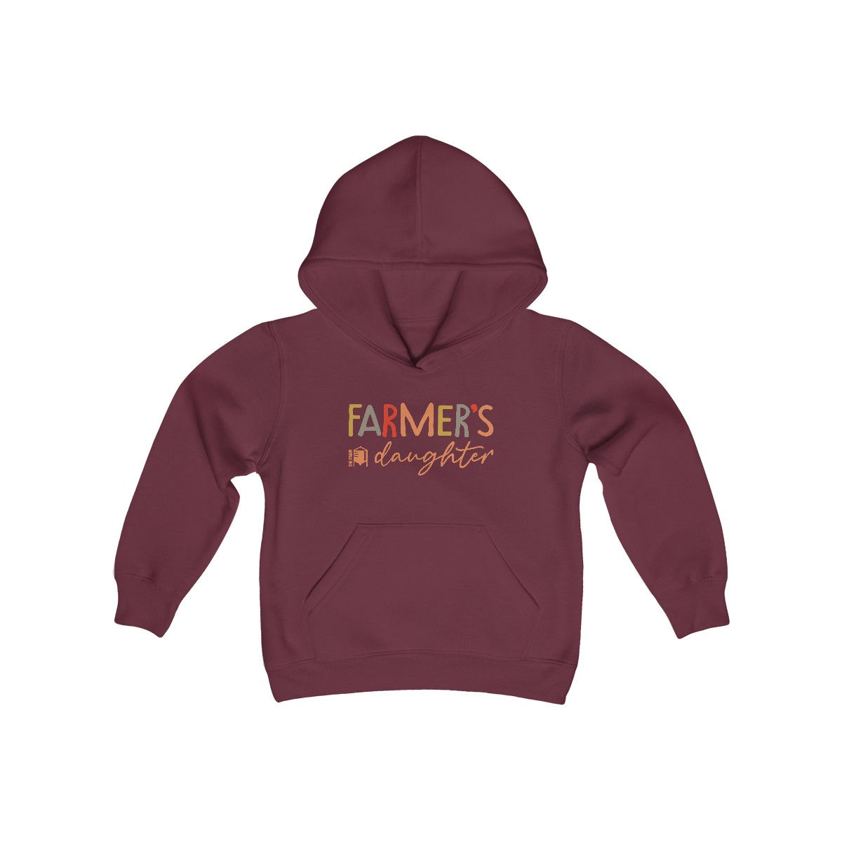 Farmer's Daughter Pink - Youth Hoodie