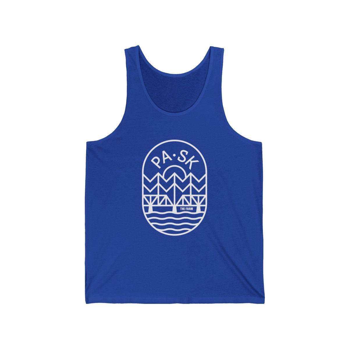 PA.SK White - Unisex Tank
