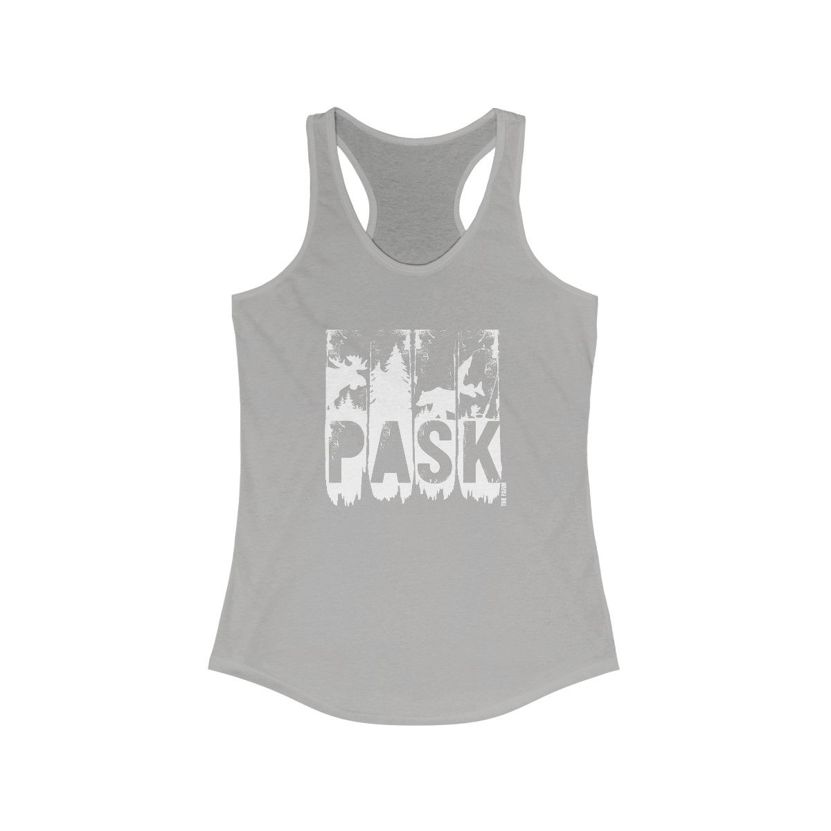 Wildlife Grunge White - Women's Tank
