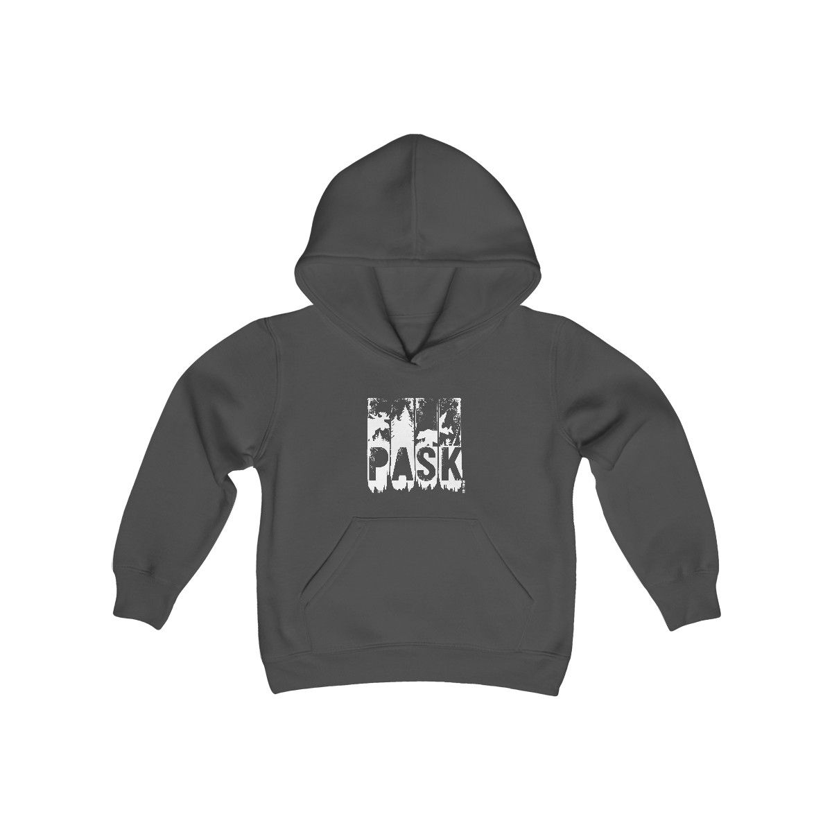 Wildlife Grunge White - Youth Hoodie
