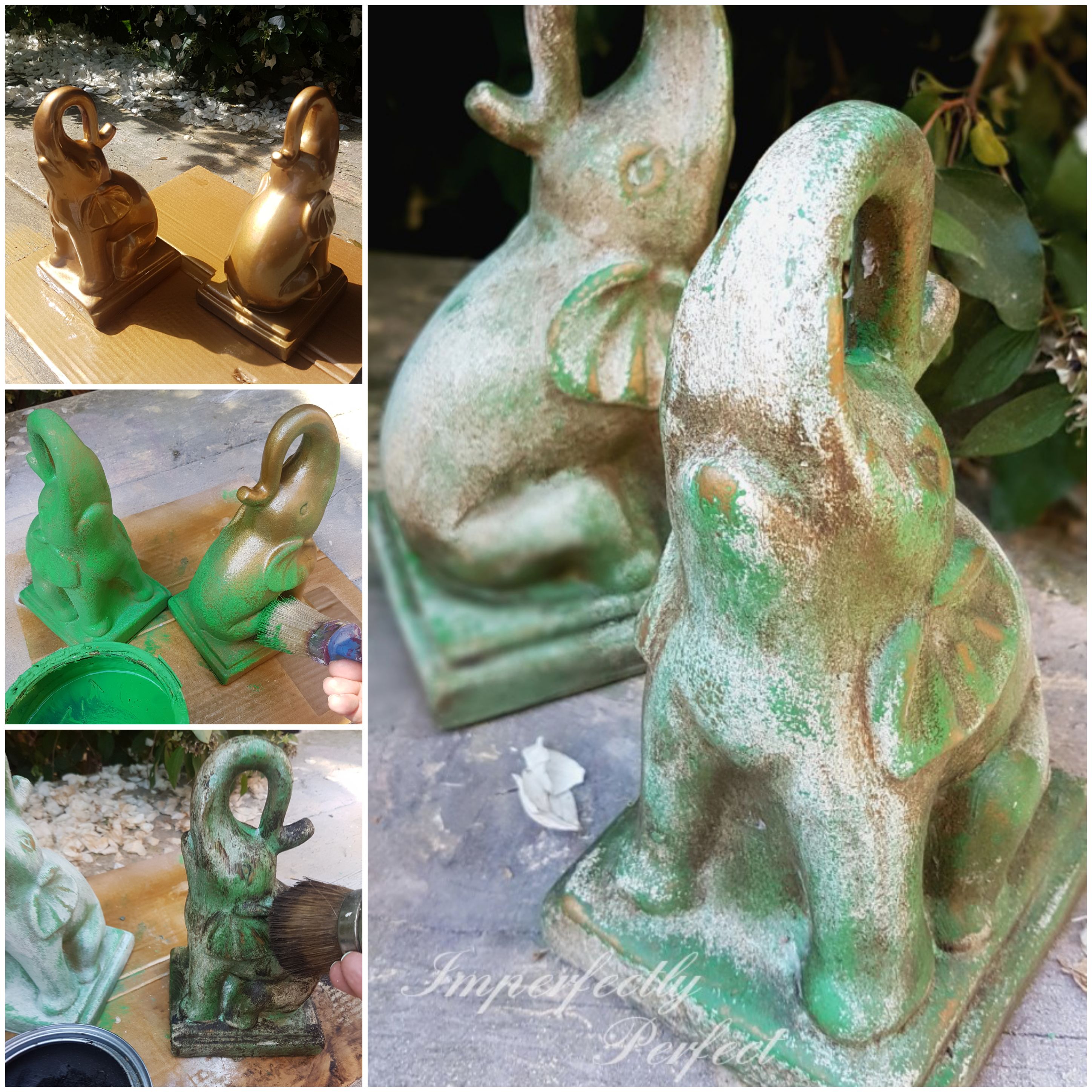Glass Elephants