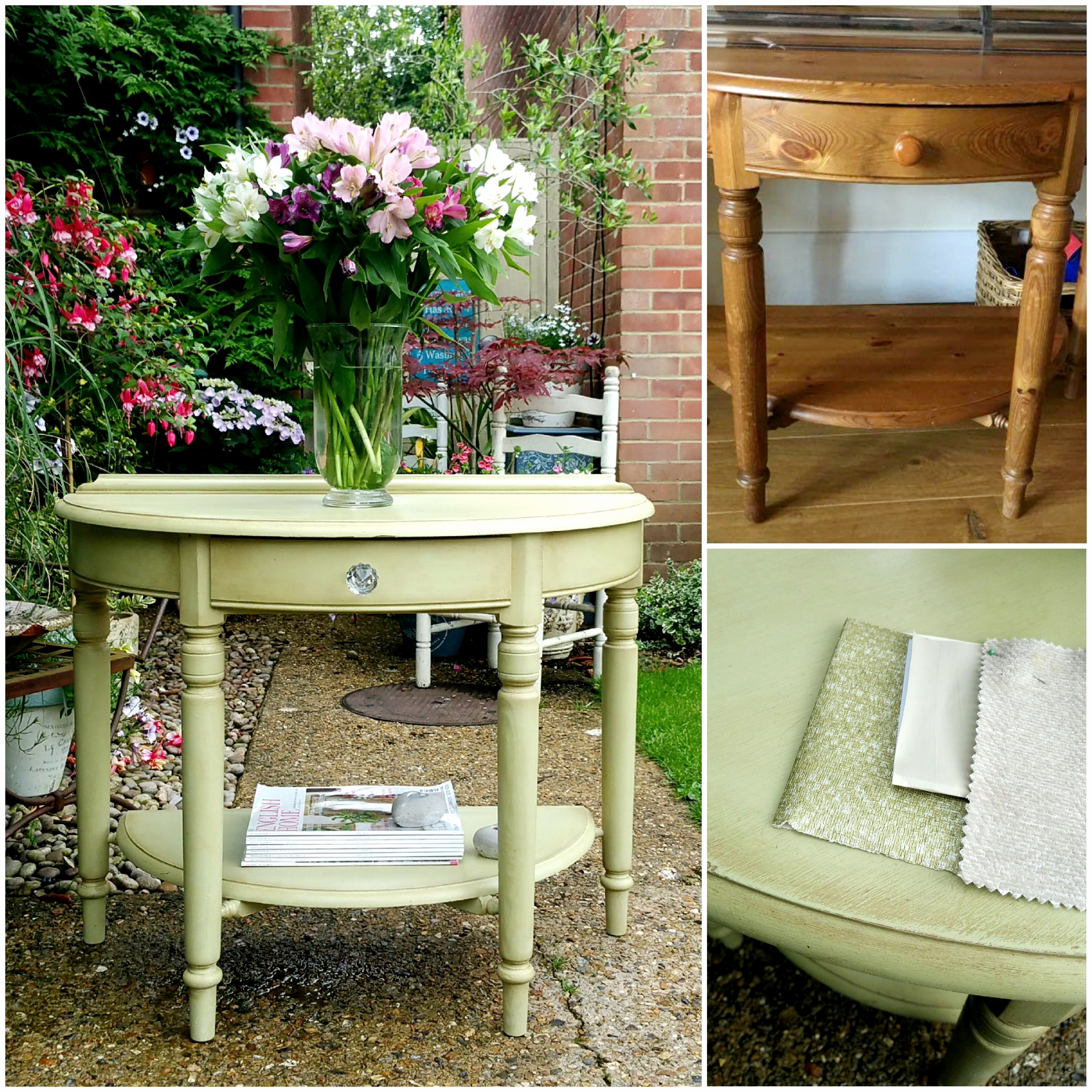 Pine Console Table