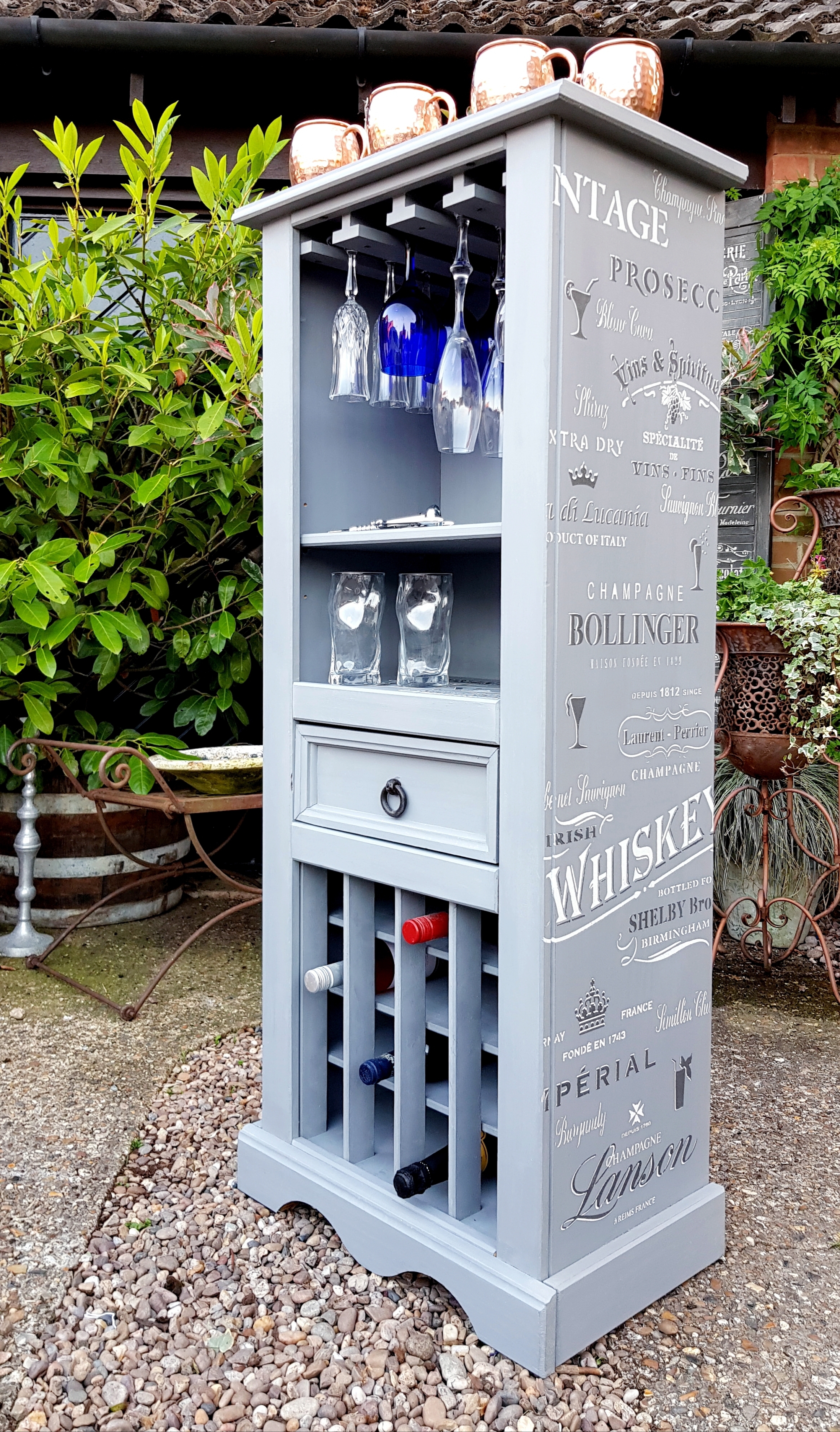 The Boozy Wine Rack