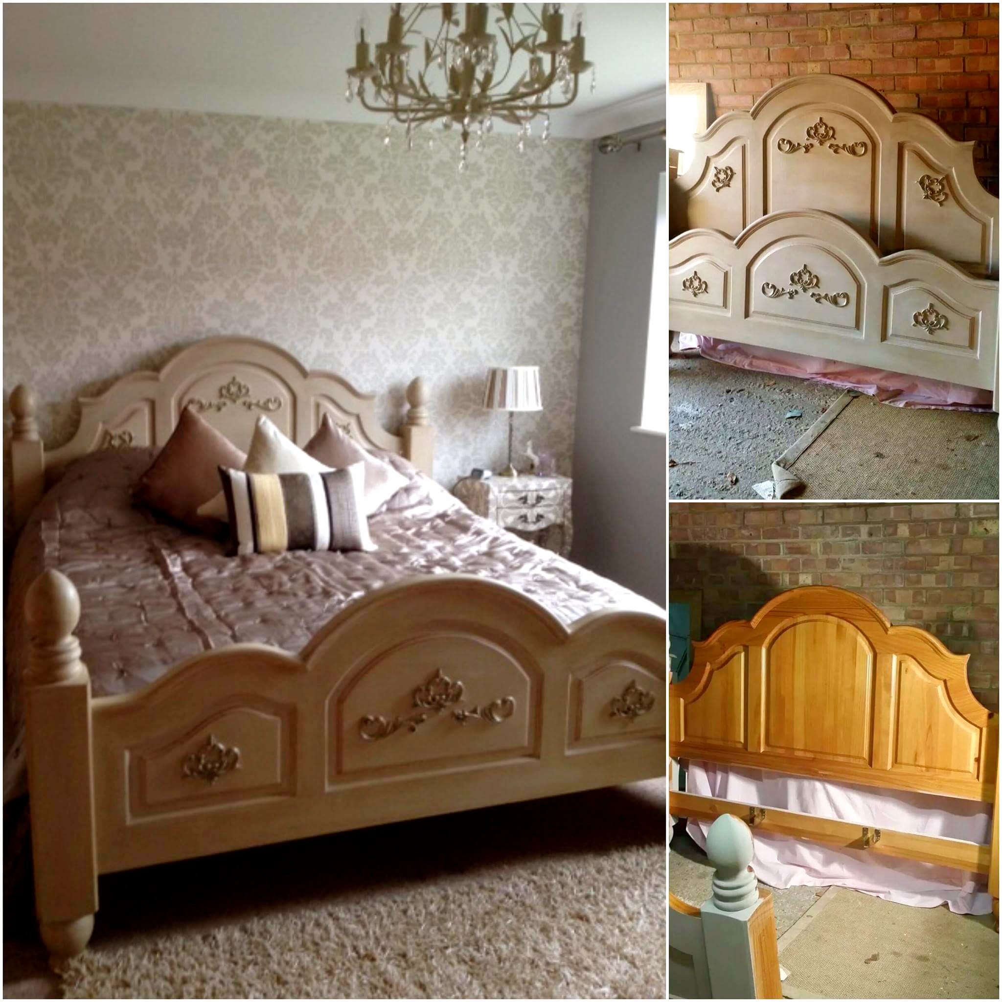 King Size Pine Bed