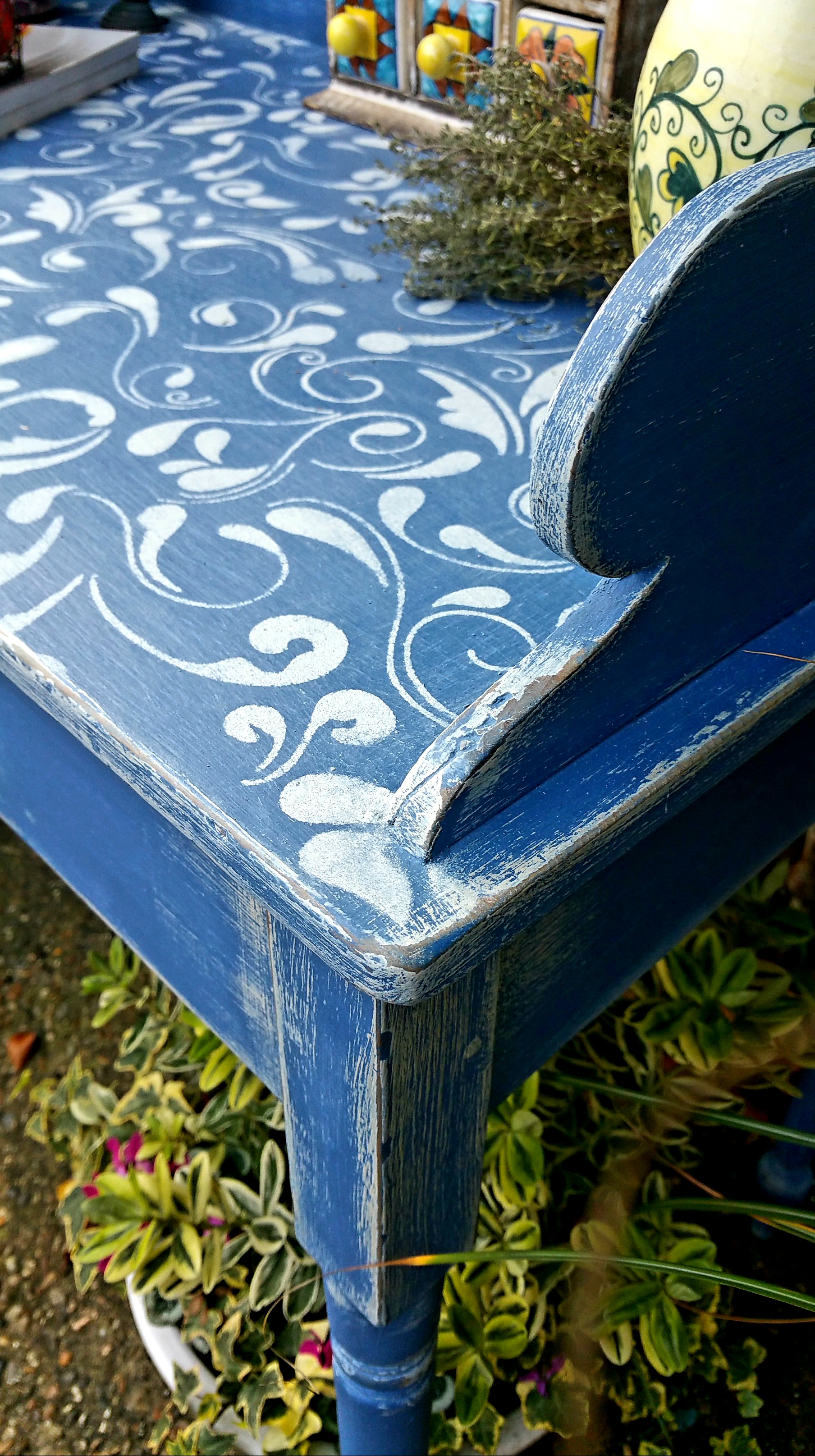 The Very Blue Washstand
