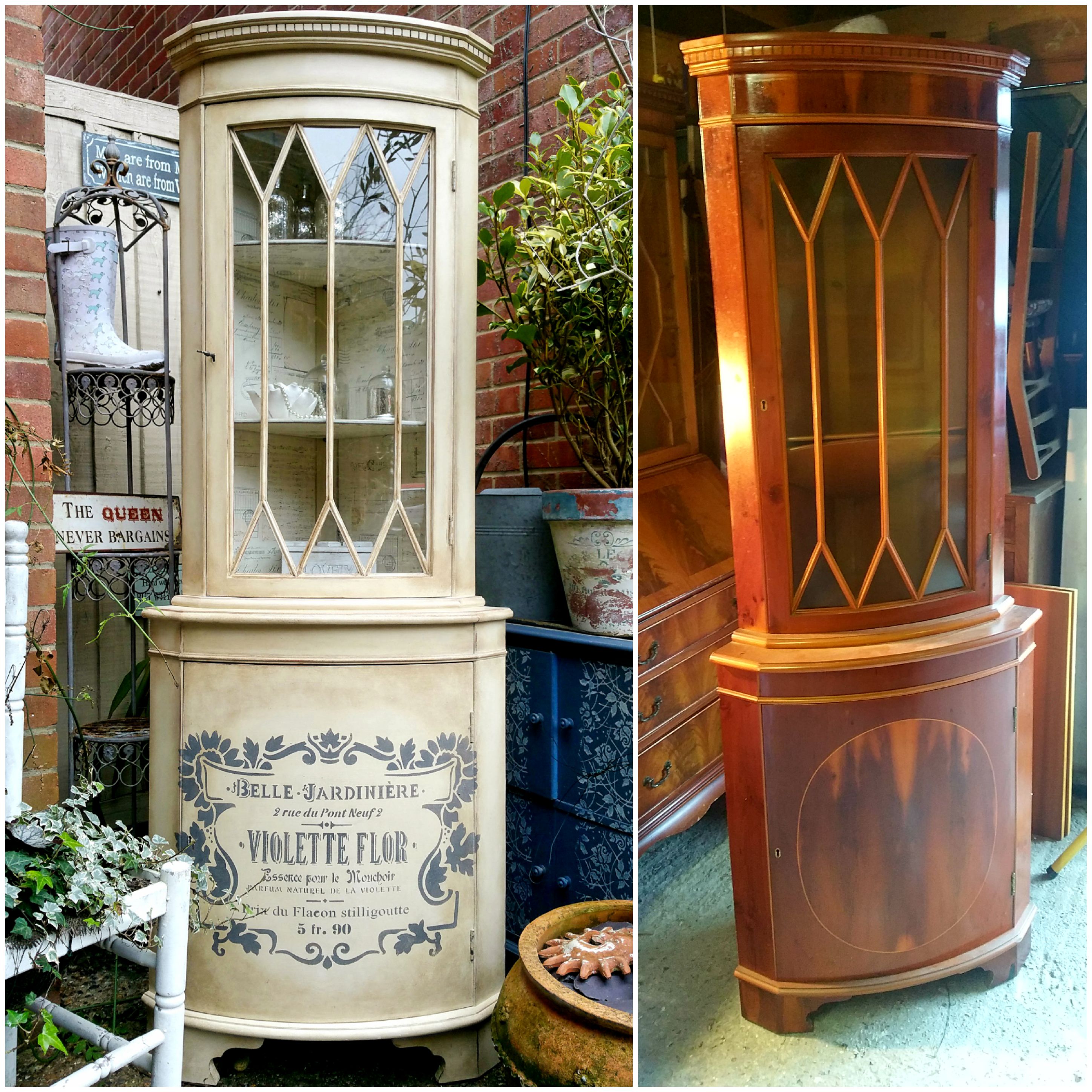 Corner Display Cabinet