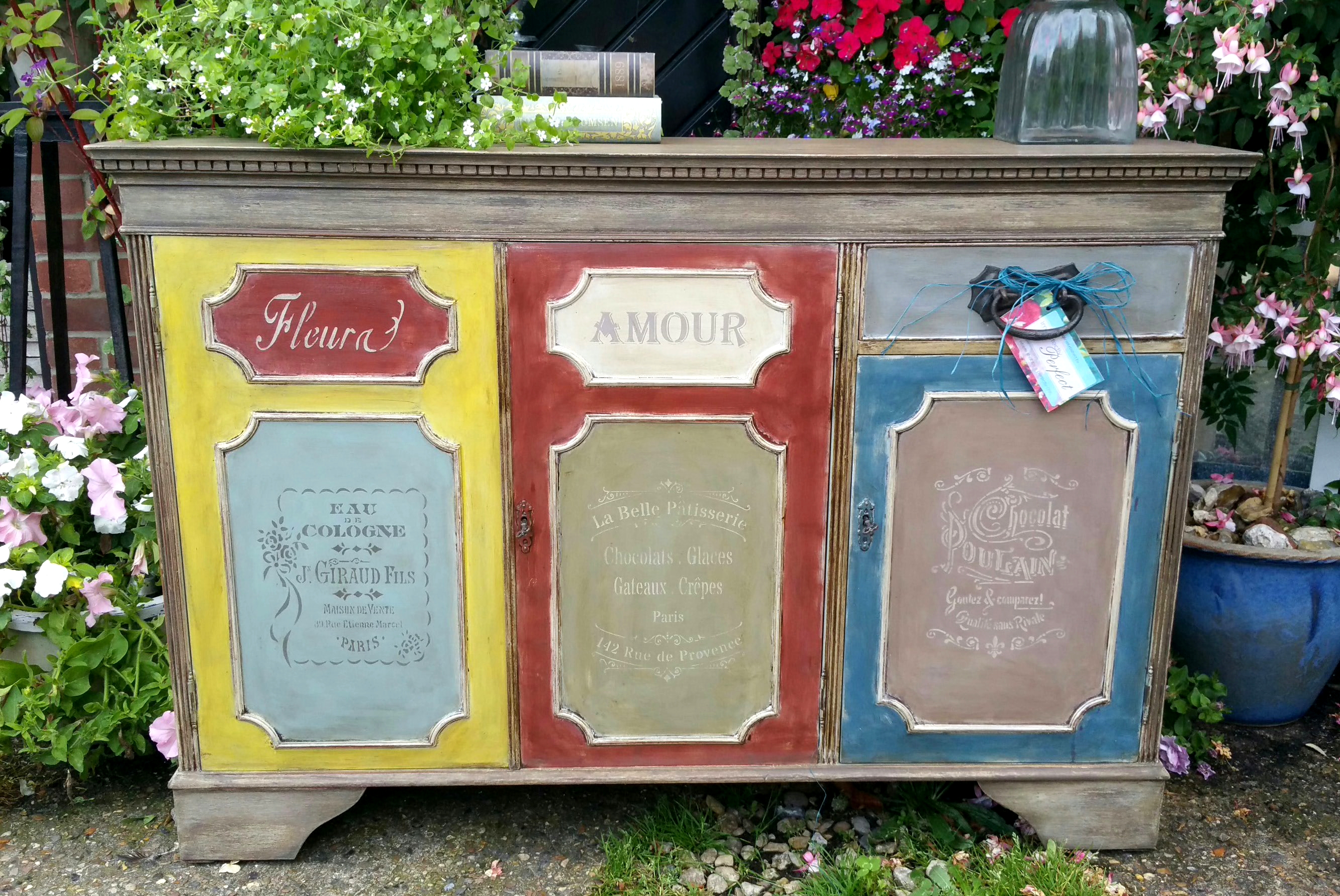 The Classic Coloured French Cupboard