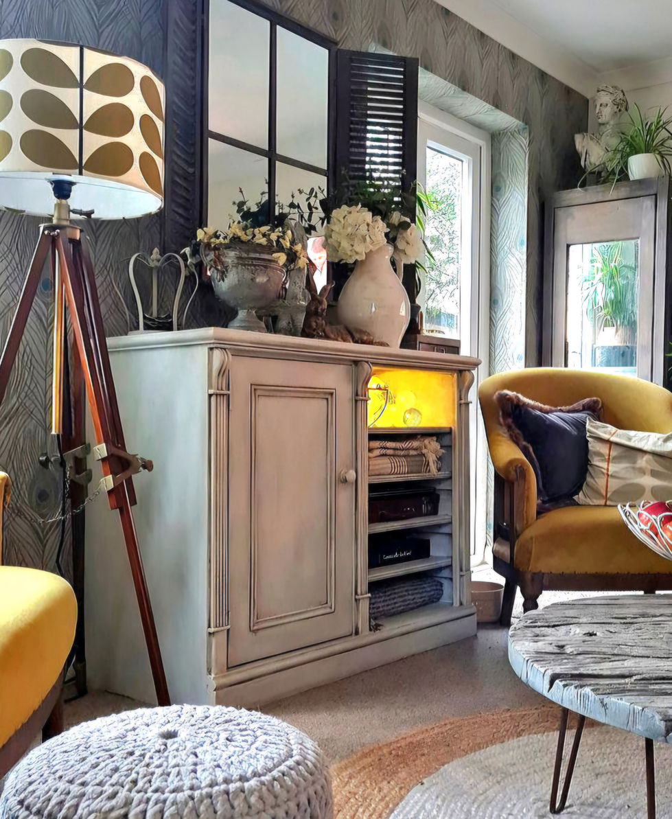 bespoke painted cupboard