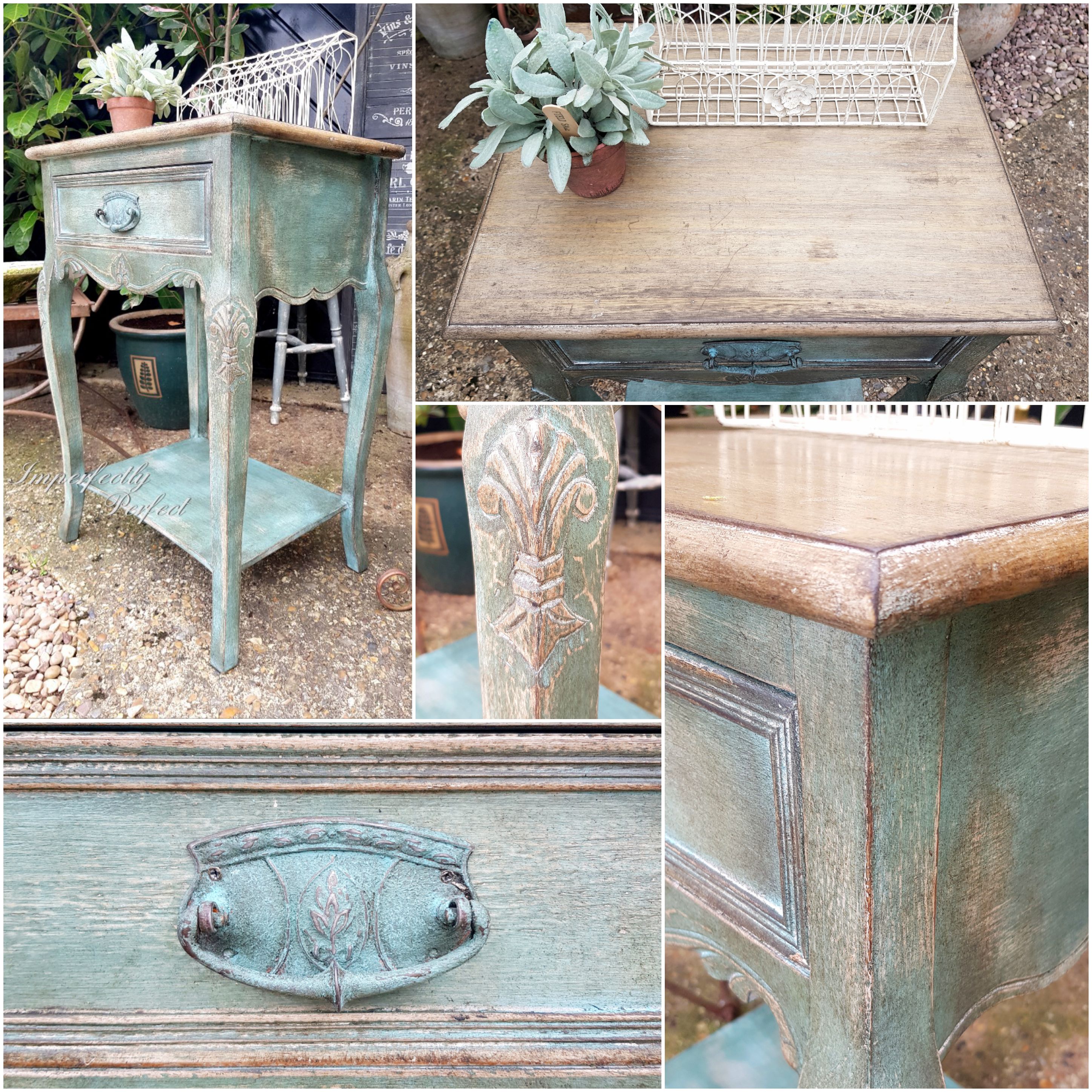 The French Patina Side Table