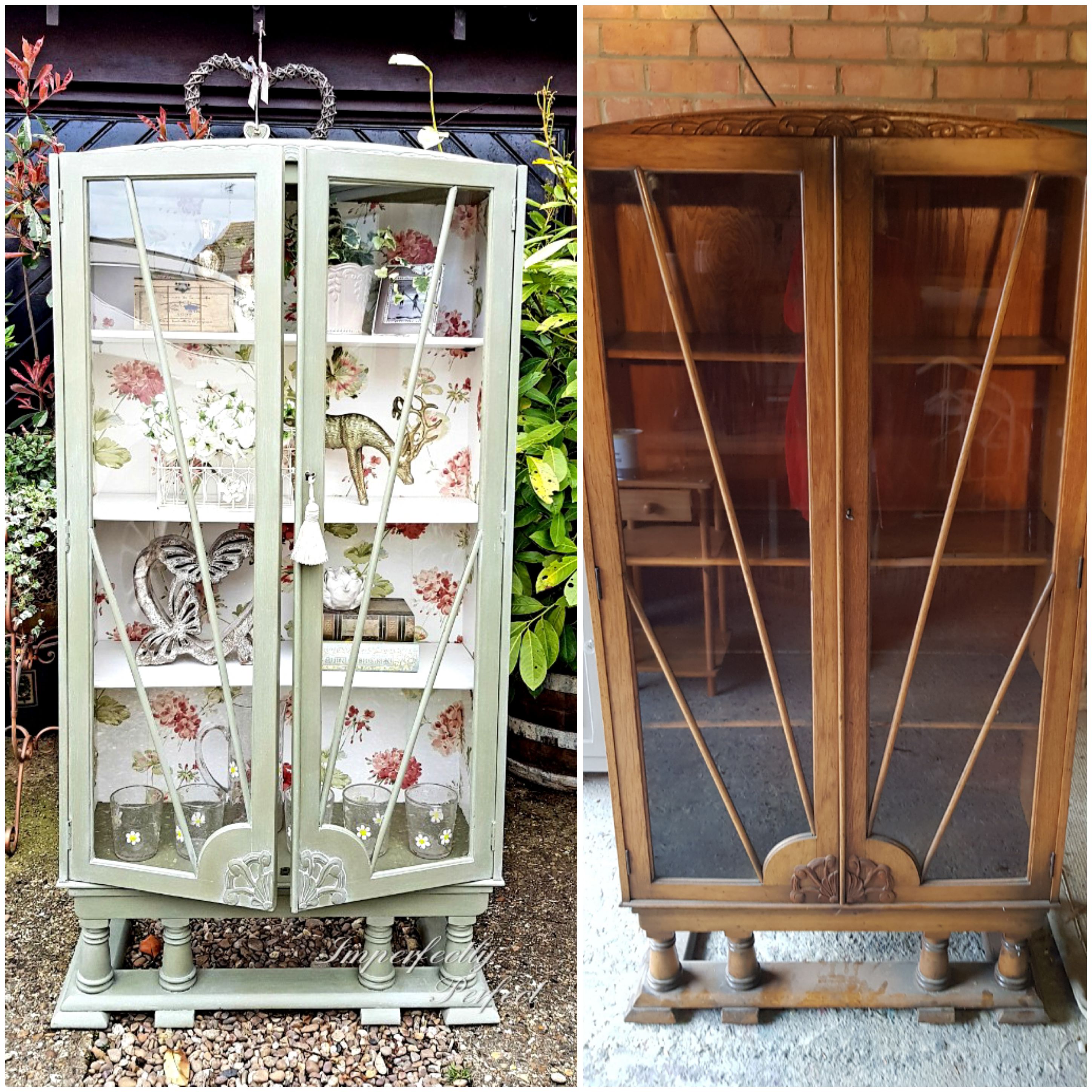 Arts and Crafts Display Cabinet