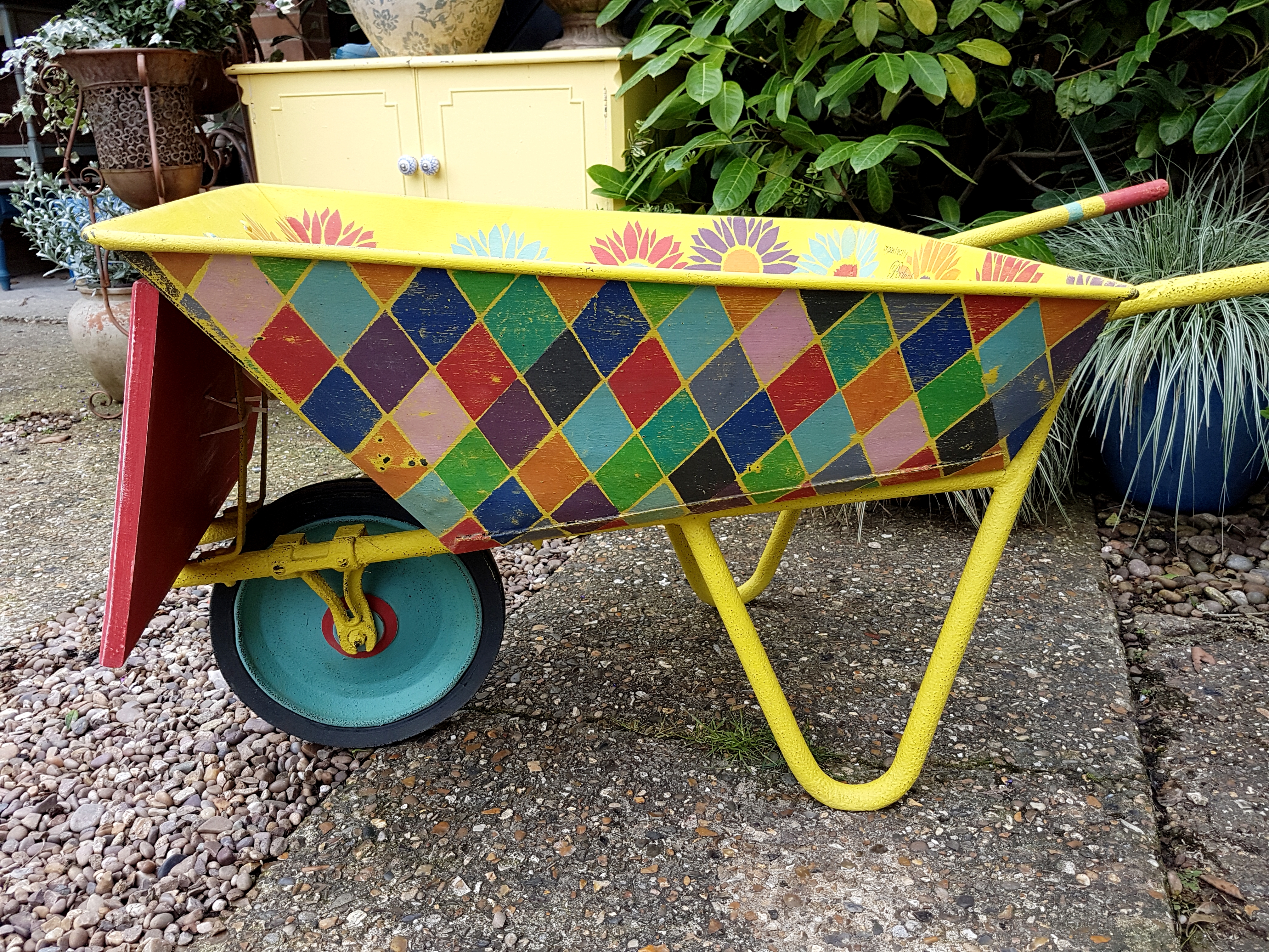 The Harlequin Wheelbarrow