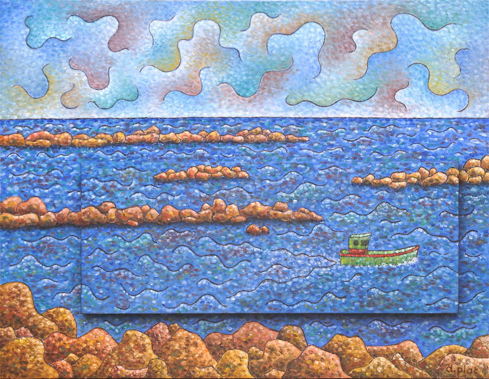 Bateau de pêche à Ploumanac'h